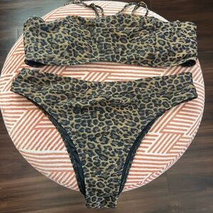 Kendall & Kylie Animal Print Bikini